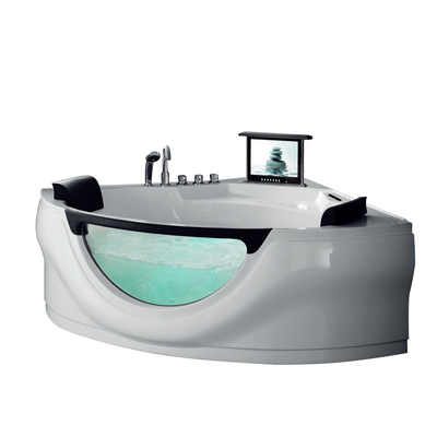 Bubble Bath Tub Body Spa Massage Bathtub With Shower 1630x830mm