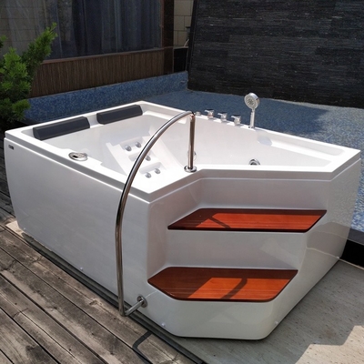 Gang in Hydromassage-Badkuipluxe 2 Person Spa